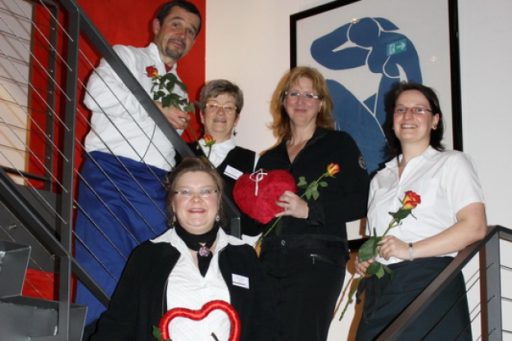 Team des ArtHotels Valentinstag 2012
