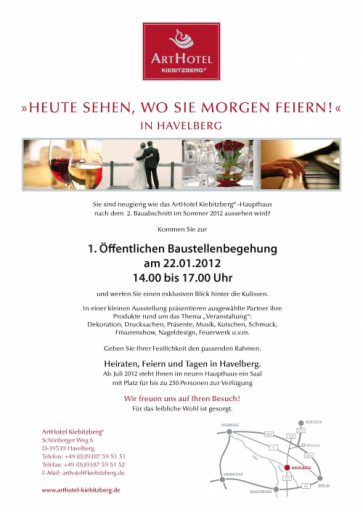 Einladung zur 1.öffentlichen Baustellenbegehung