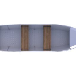 Aluboot Havelkahn 5,80 m mit Riffelboden - Kiebitzberg®